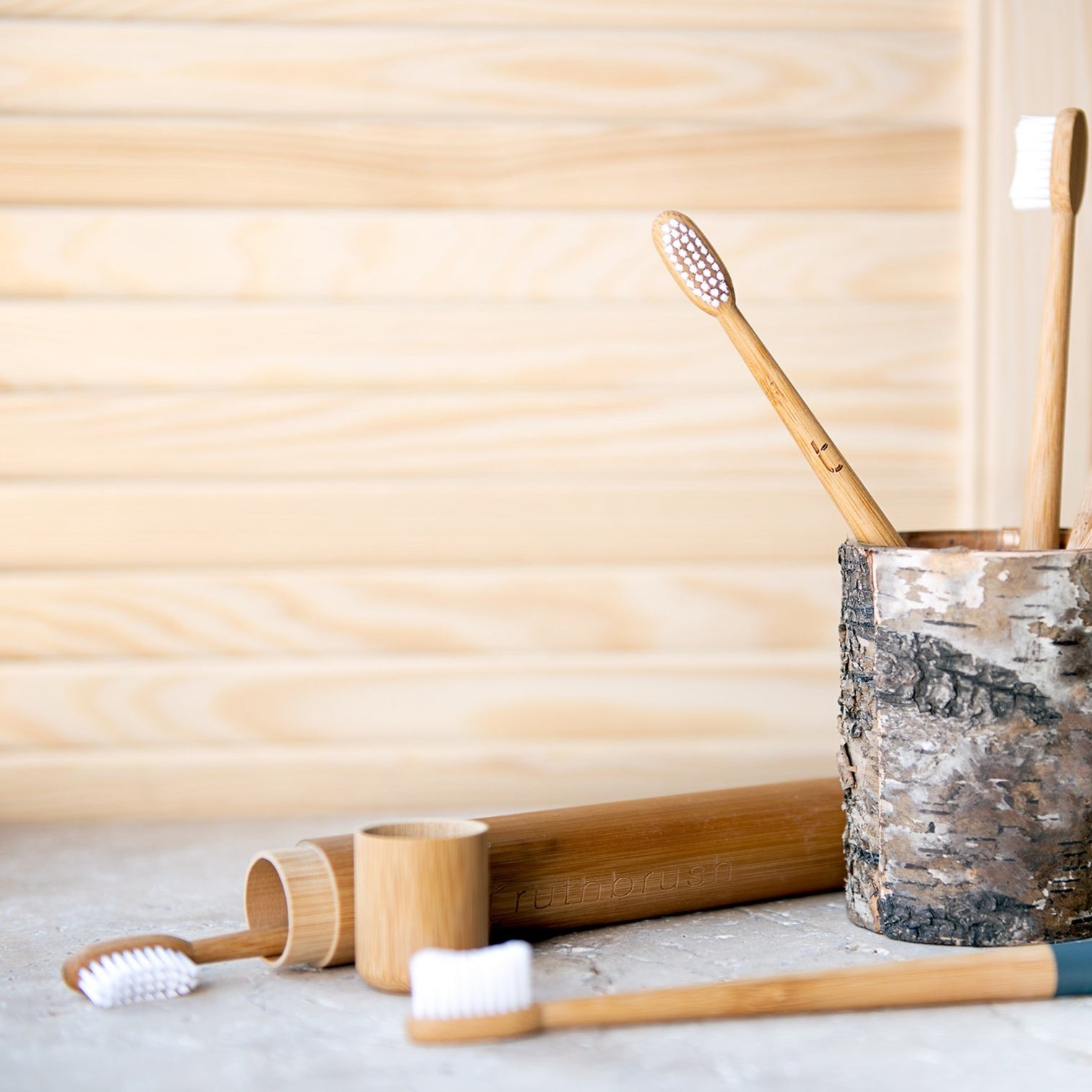 Bamboo Toothbrush Travel Case - Life Before Plastik